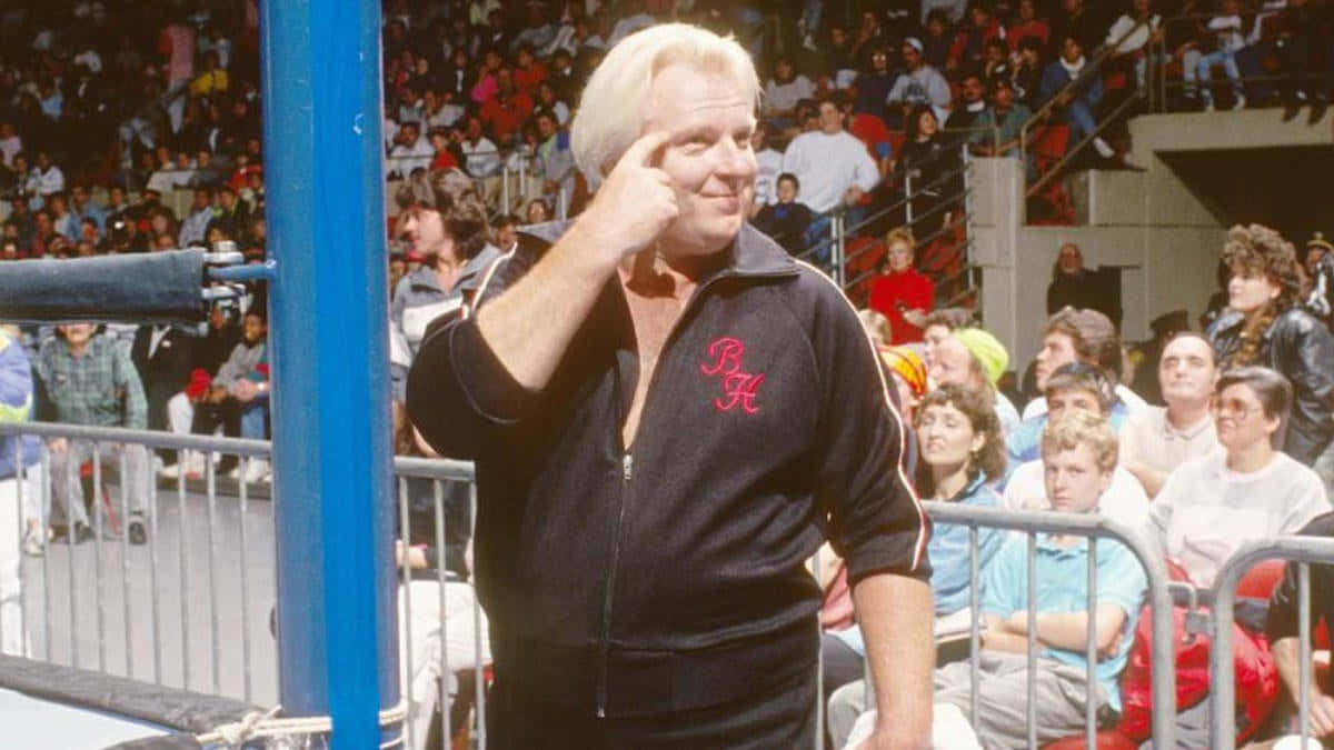 Bobby Heenan Wrestling Event Smirk Background