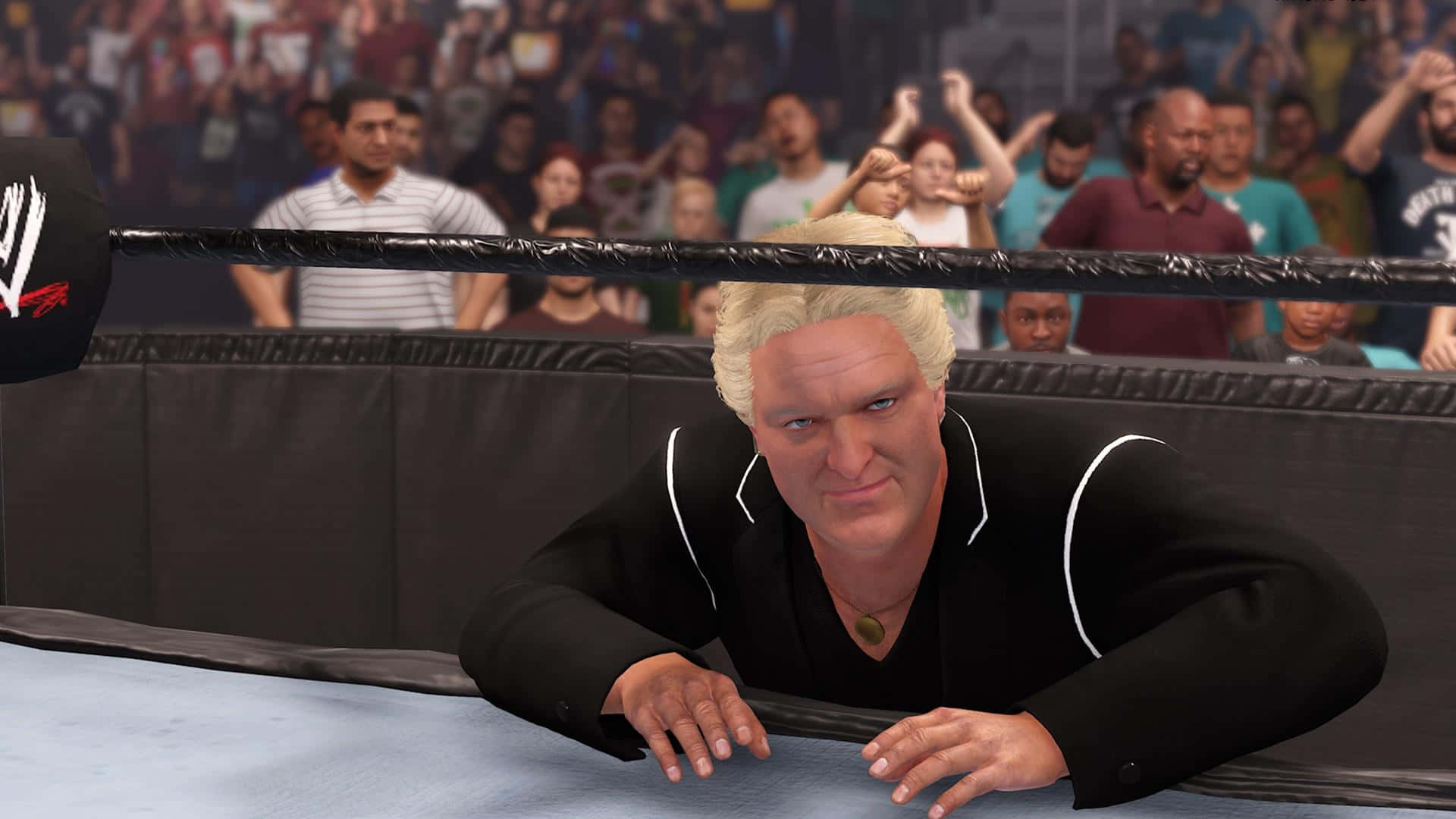 Bobby Heenan Wrestling Manager Ring Side Background