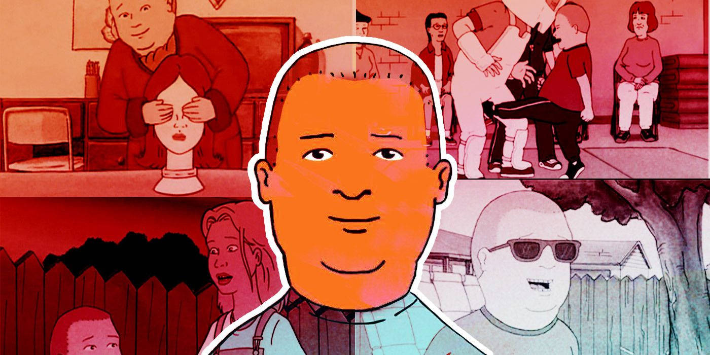 Bobby Hill Collage Art Background