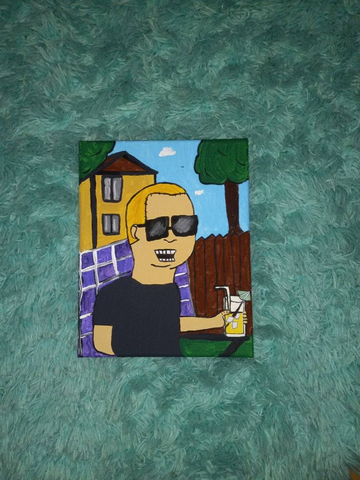 Bobby Hill Cool Painting