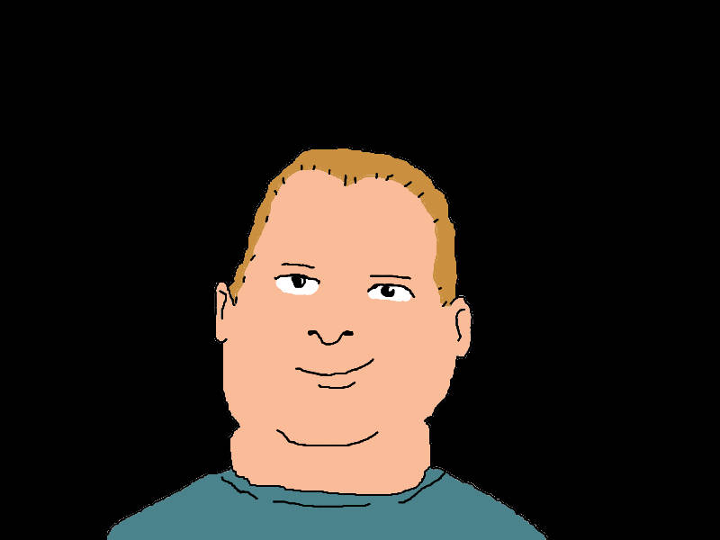 Bobby Hill Face Background