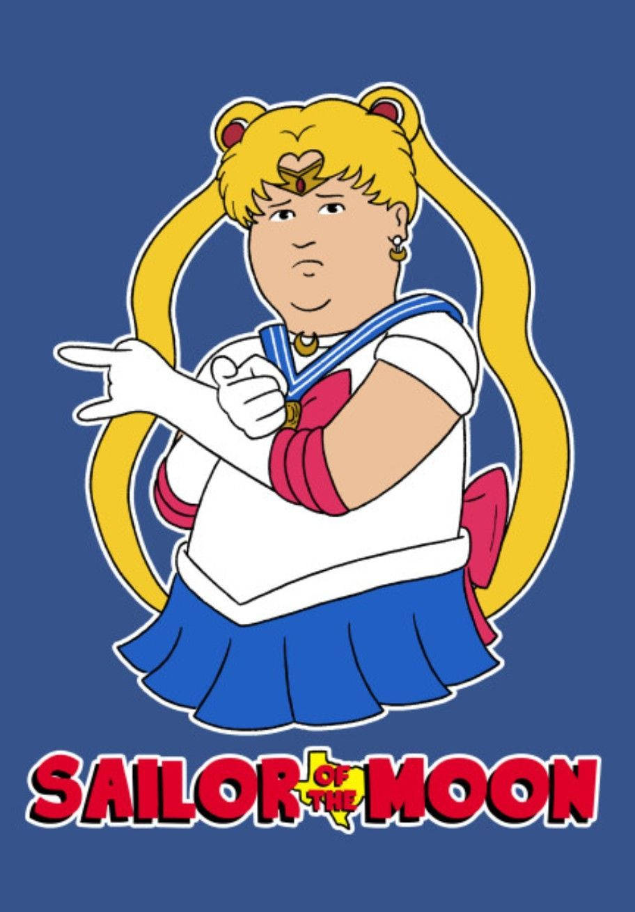 Bobby Hill Sailor Moon Costume Background
