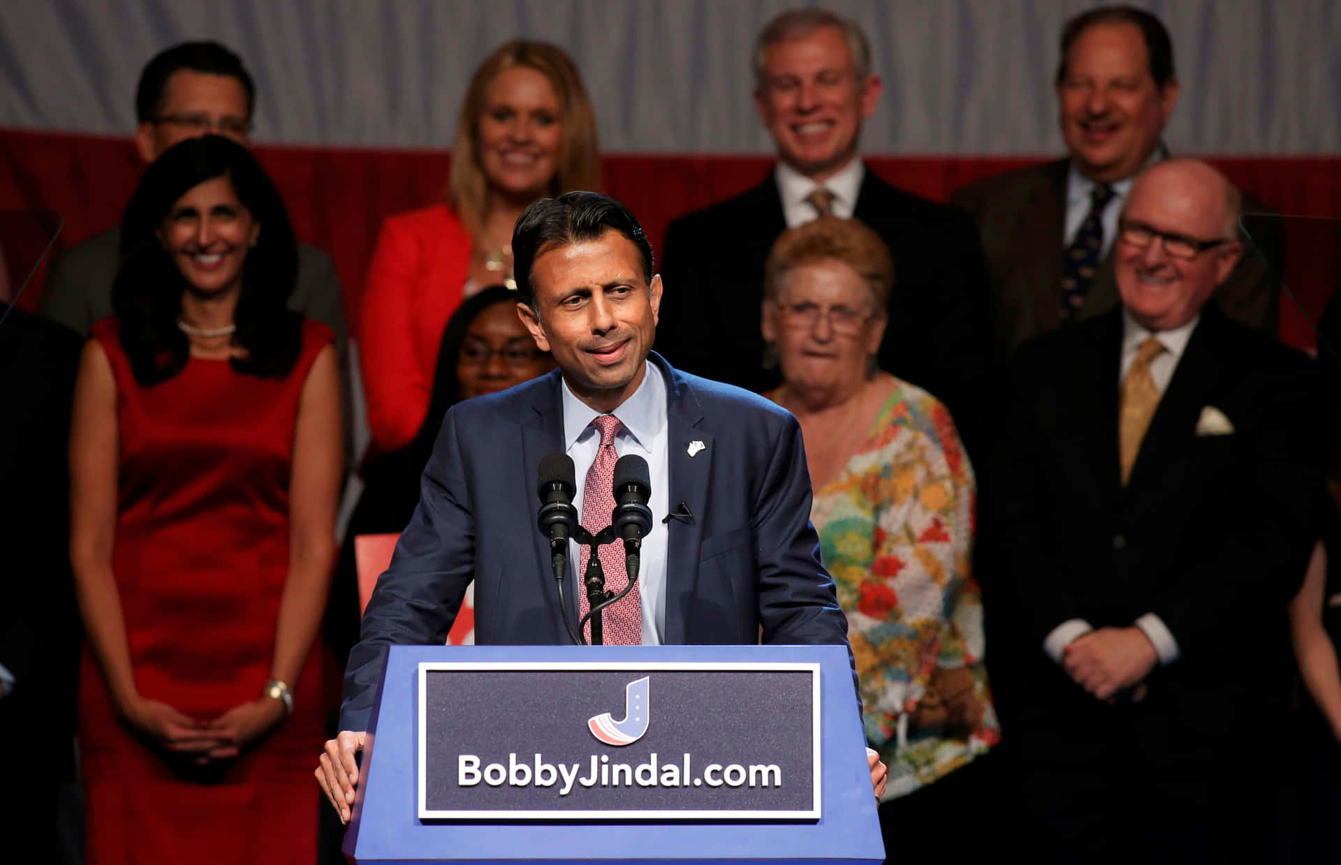 Bobby Jindal At A Campaign Event