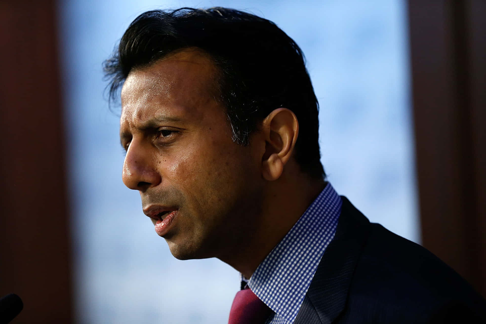 Bobby Jindal Mid-speech