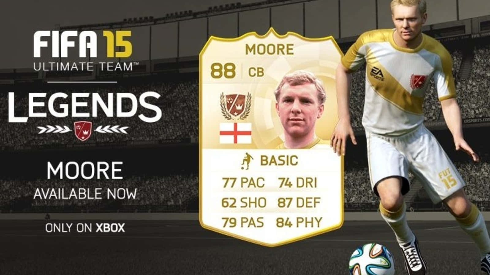 Bobby Moore In Fifa 15 Ultimate Team Legends Background