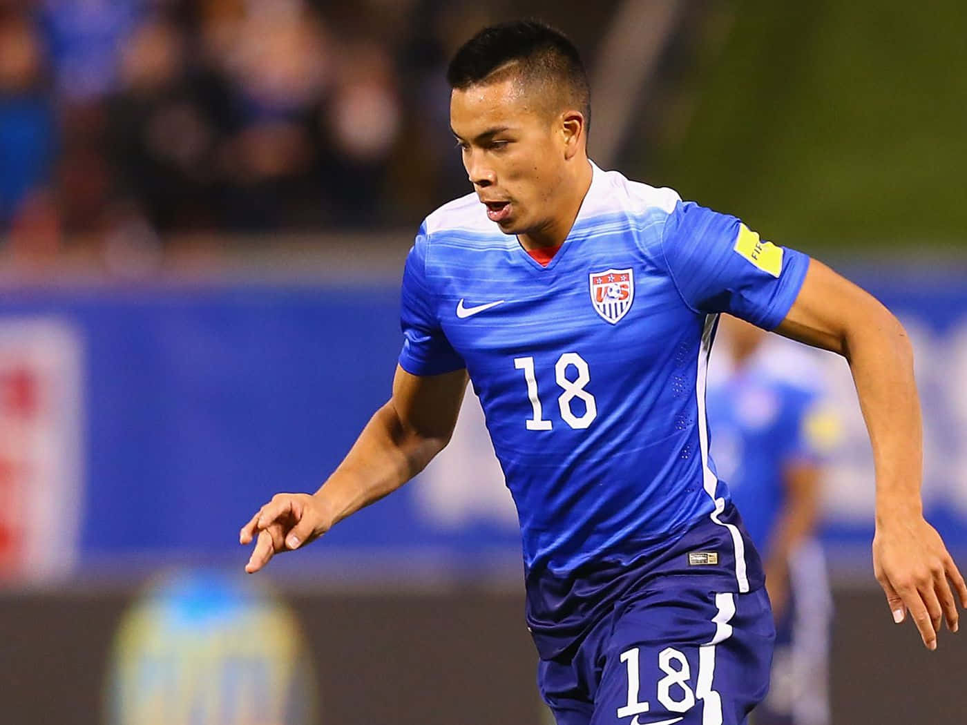 Bobby Wood During Fifa 2018 World Cup Qualifier Round Background