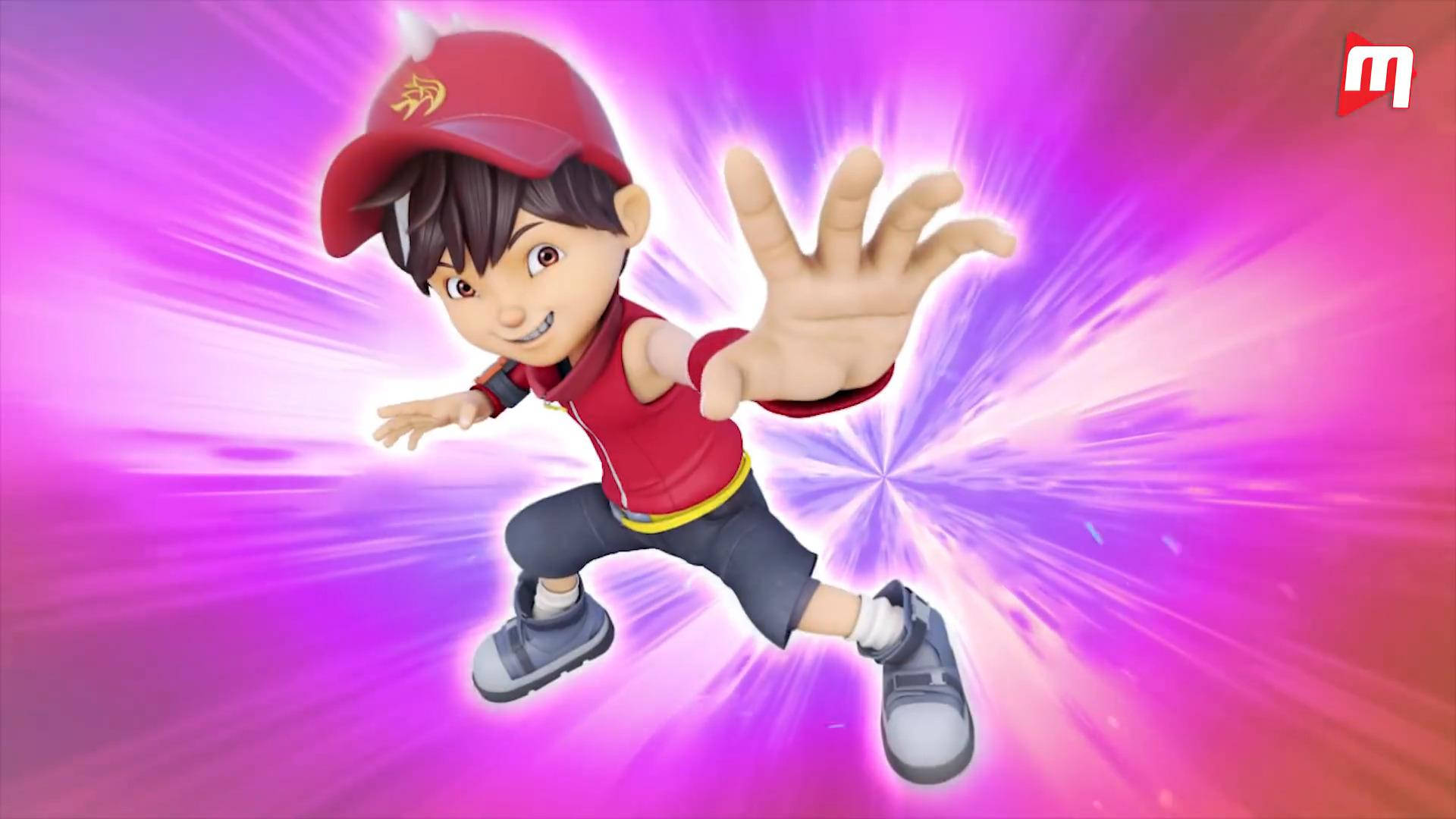 Boboiboy Fire Posing