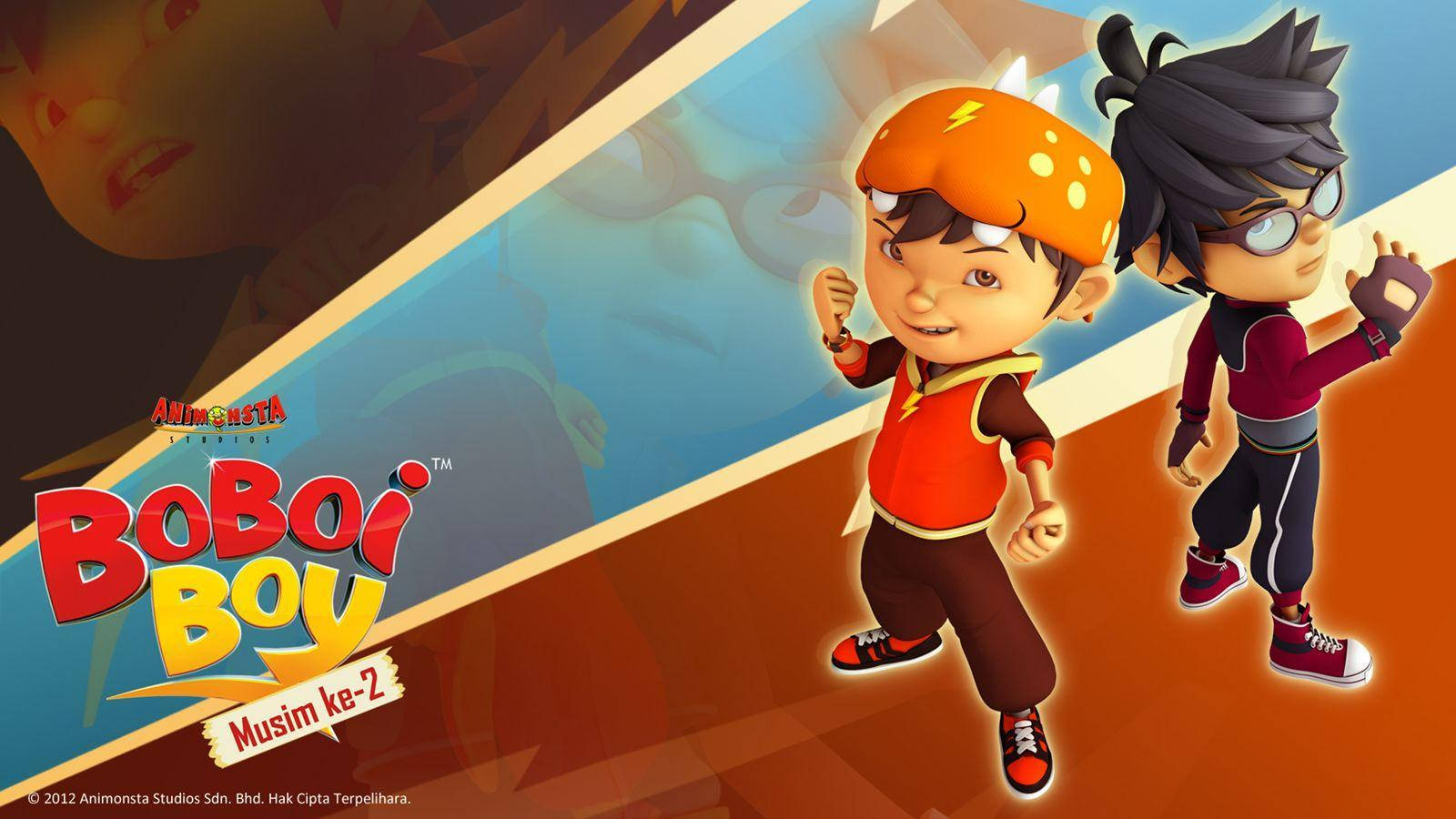 Boboiboy Hd With Fang Background
