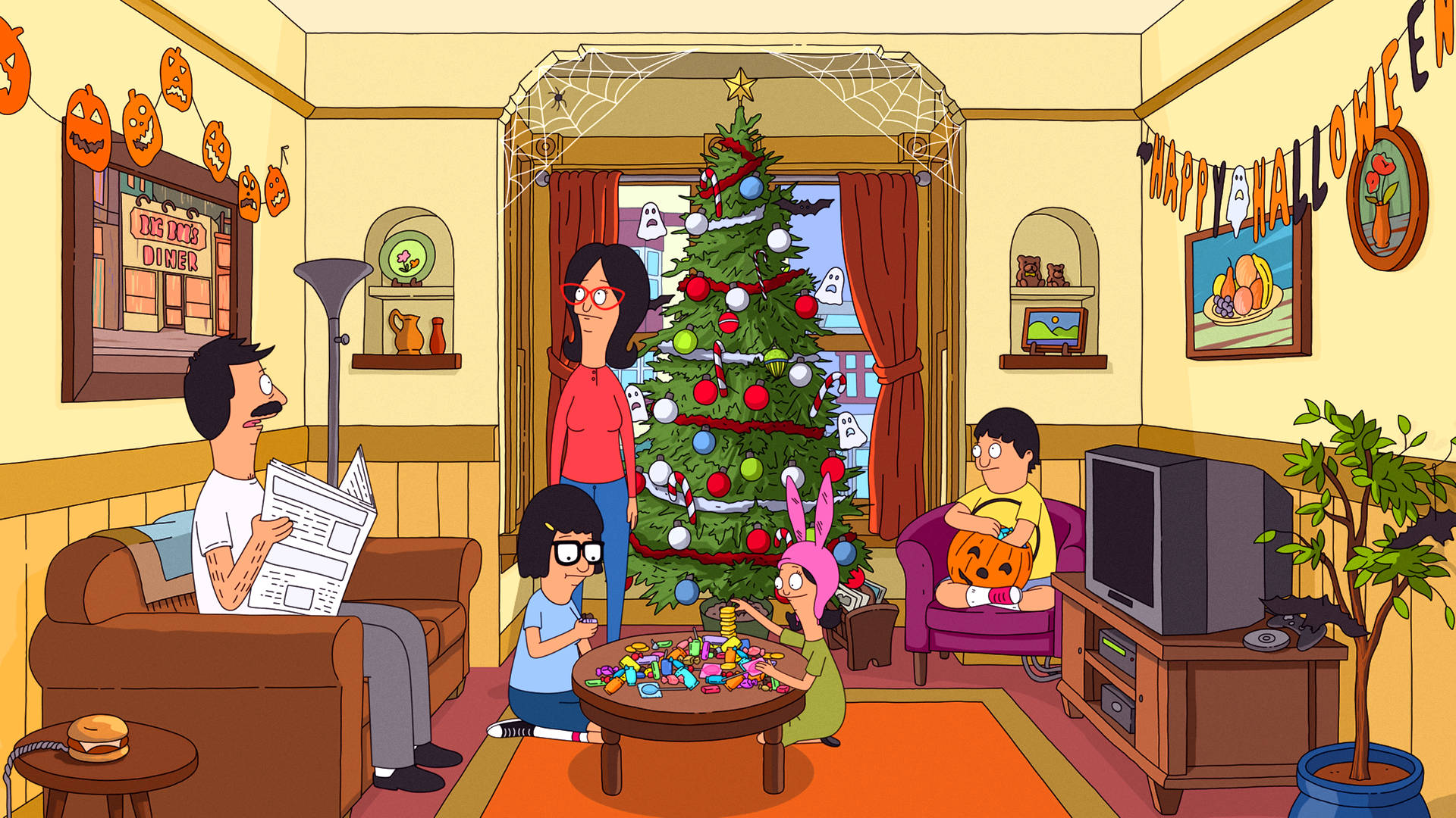 Bobs Burgers Belcher's Christmas