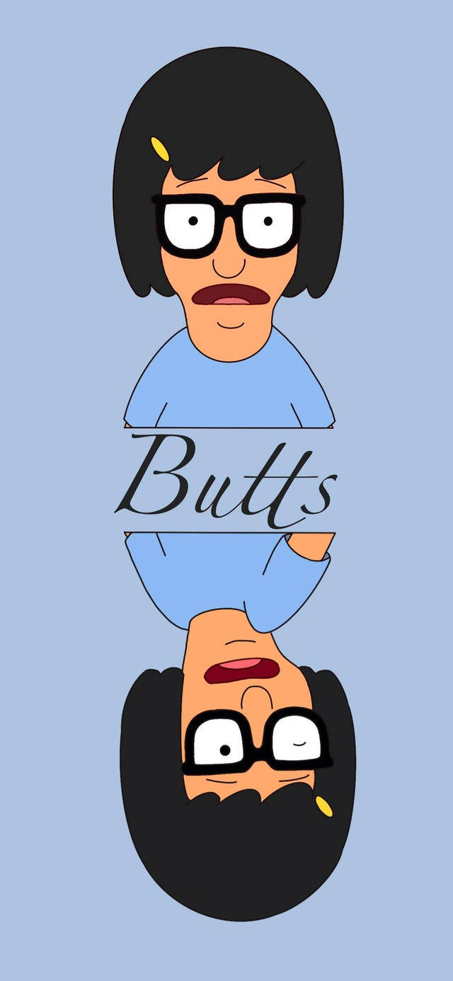 Bobs Burgers Tina And Butts Background