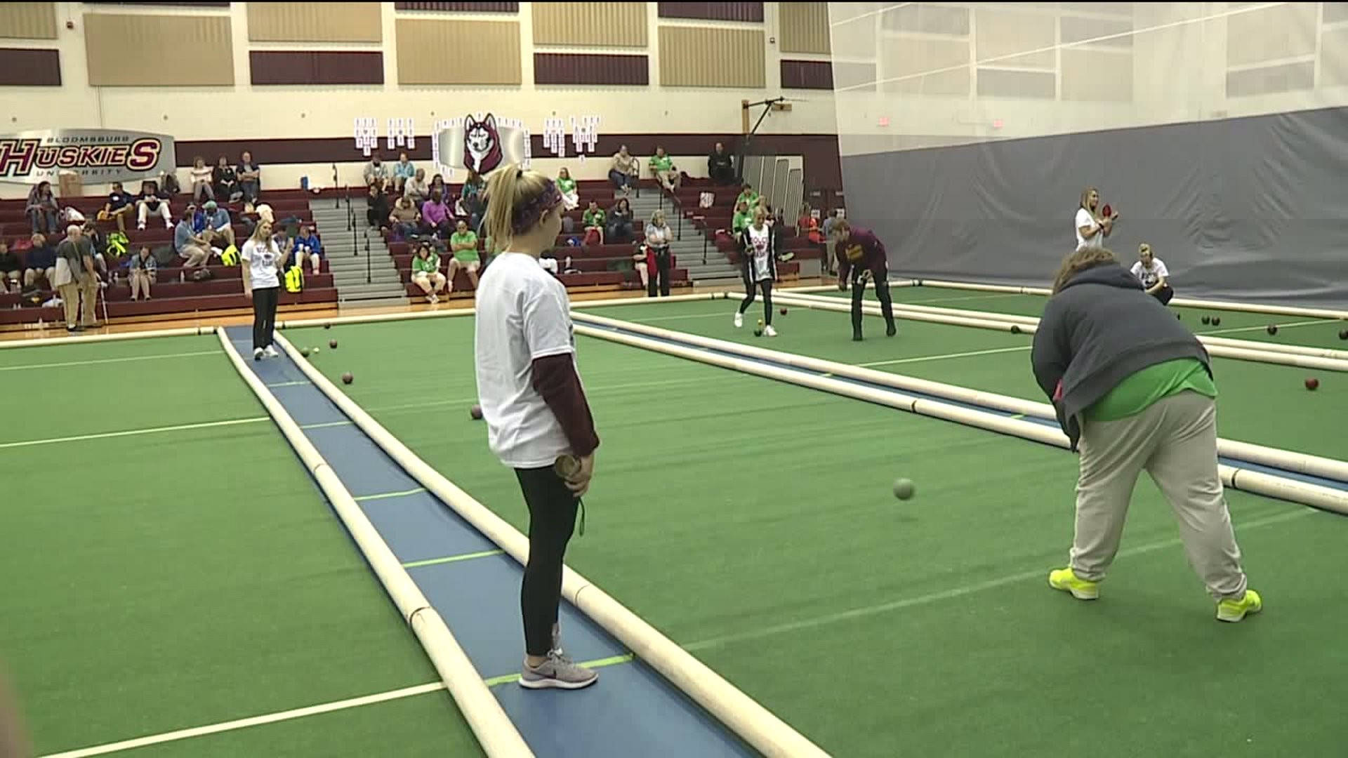 Bocce Ball Green Courts Background