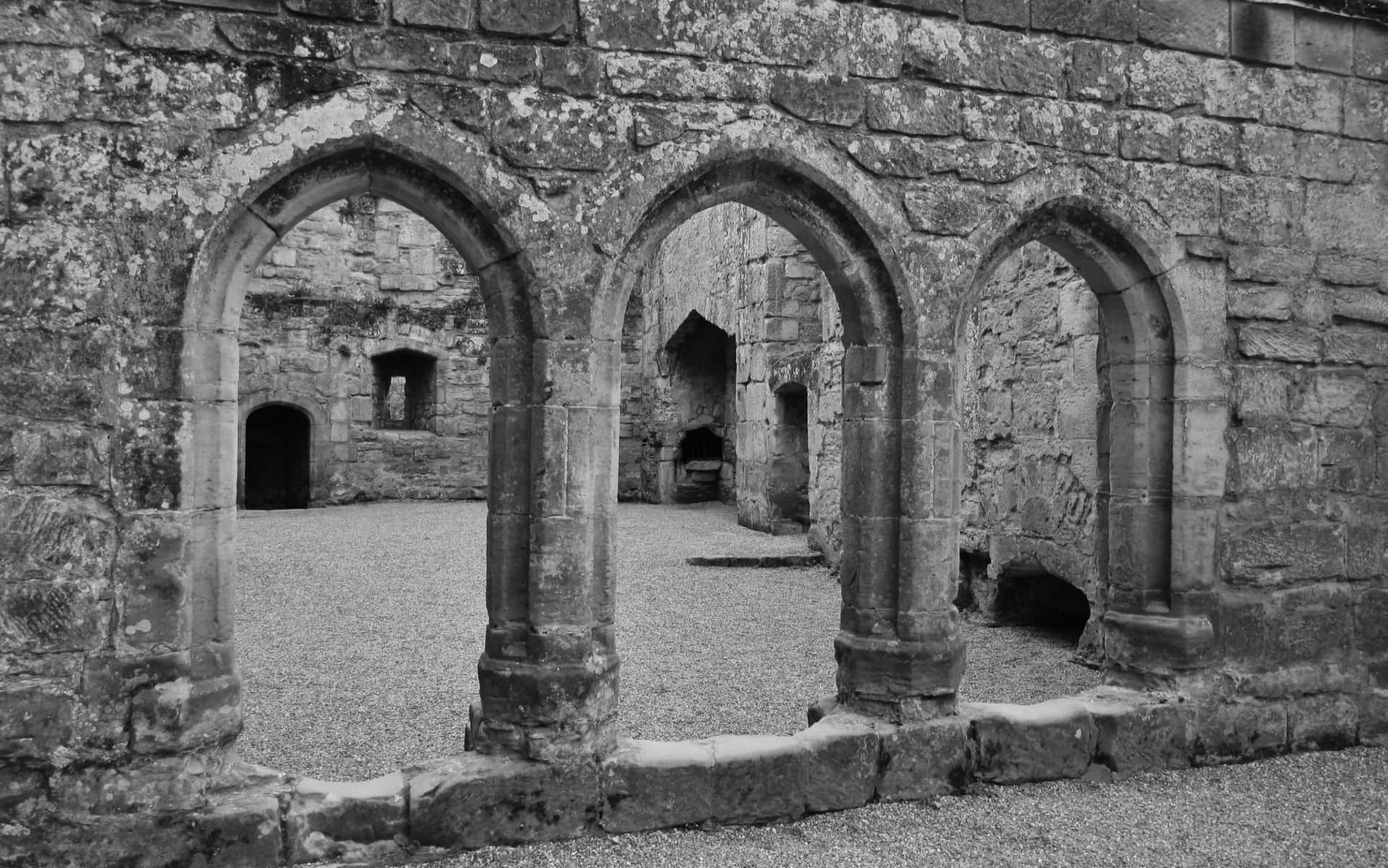 Bodiam Castle Arched Doorways