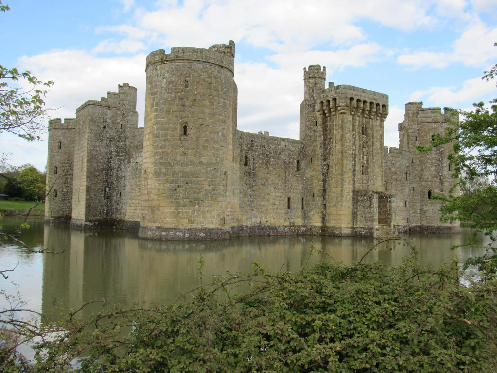 Bodiam Castle Reflection