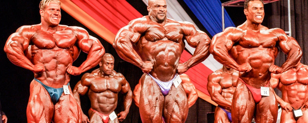 Bodybuilders From 2001 Mr. Olympia Hd Background