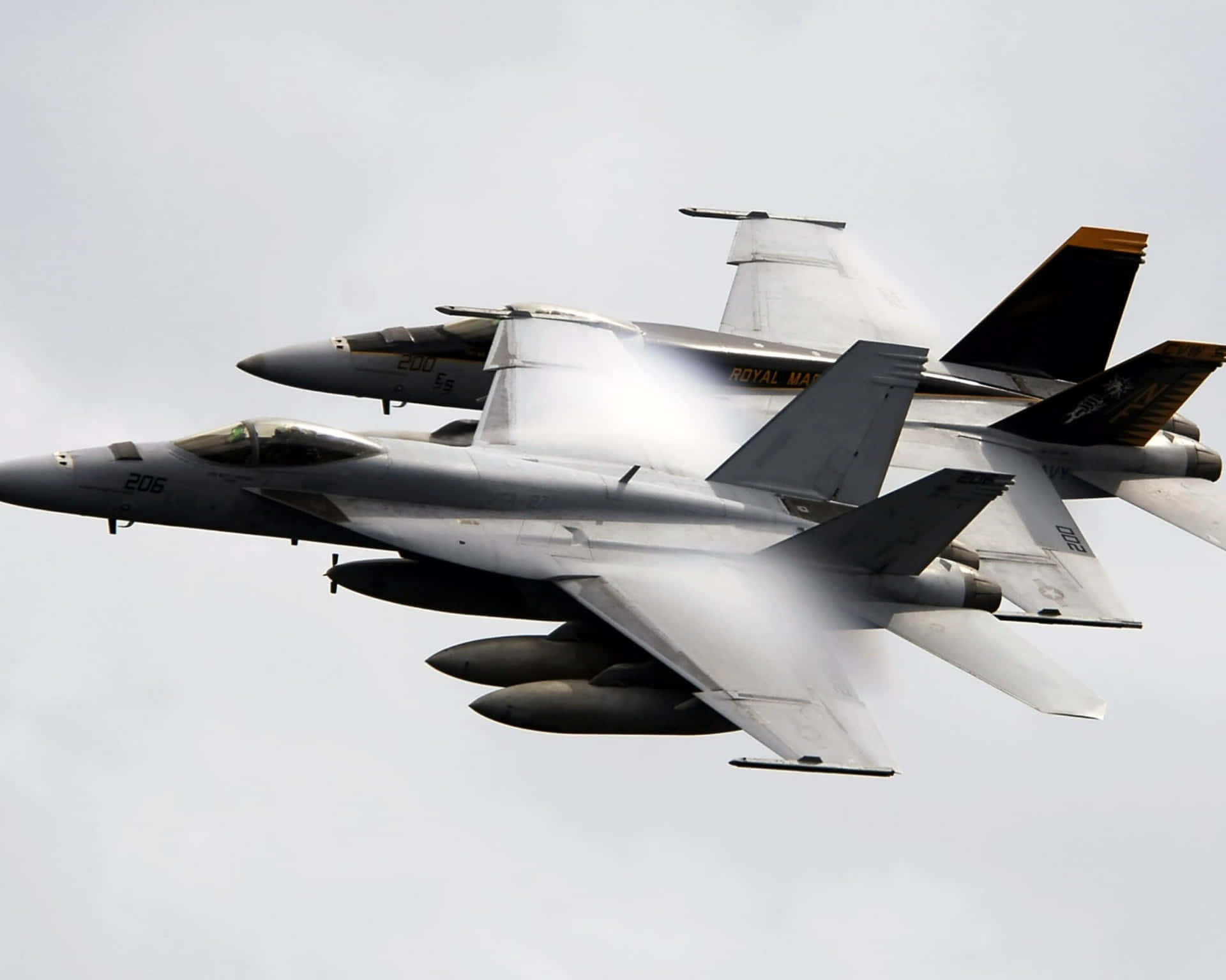 Boeing Super Hornet Military Plane Background