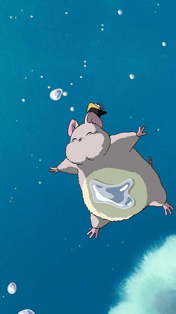 Boh And Yubaba In Sen To Chihiro No Kamikakushi Background