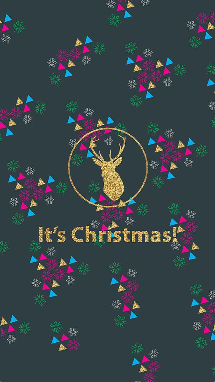 Boho Christmas Vibes Background