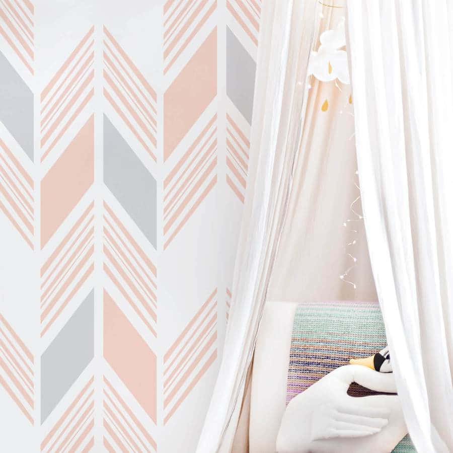 Boho Pastel Paradise Background