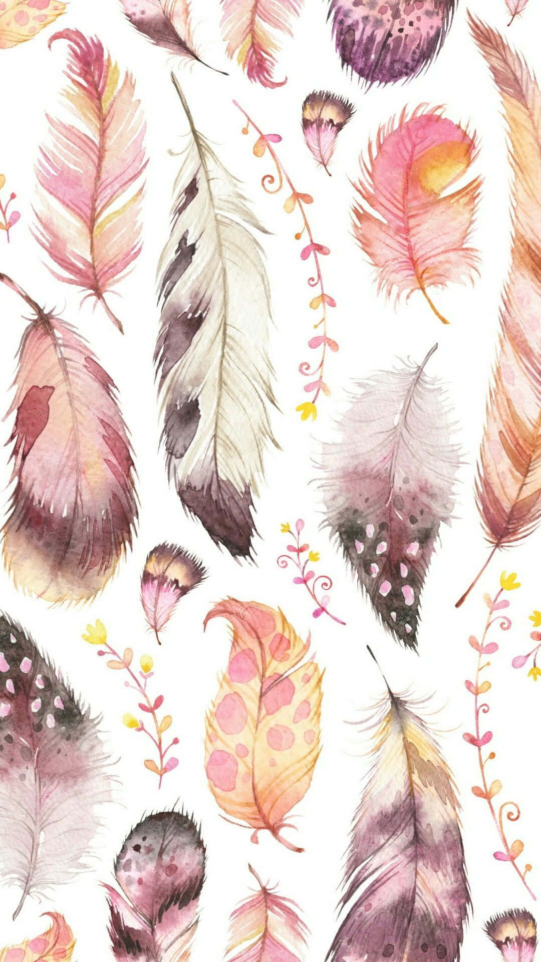 Boho Pastel Paradise Background