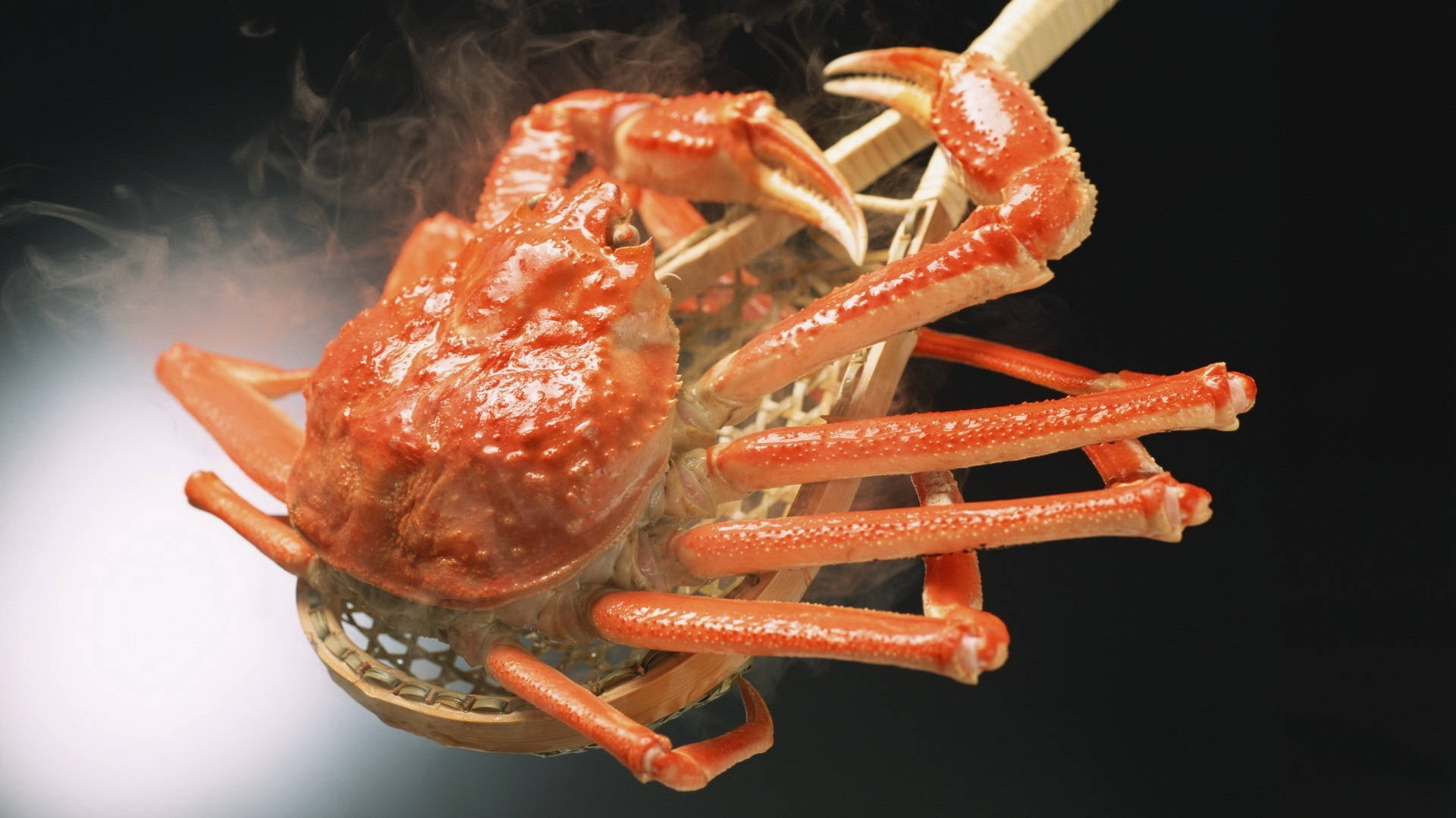 Boiled Red Crab Background