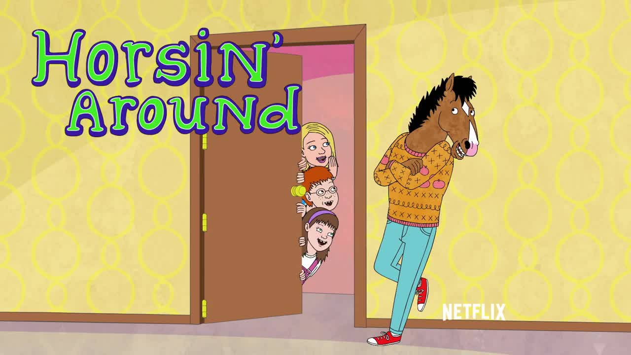 Bojack Horseman Is Ready To Horsin' Around Background