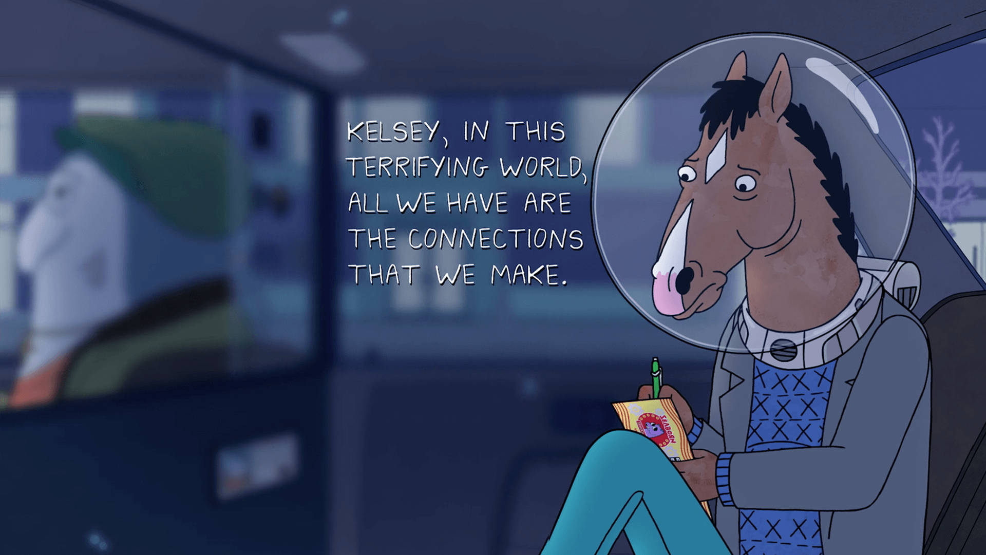 Bojack Horseman Sends A Heartfelt Letter To Kelsey Background