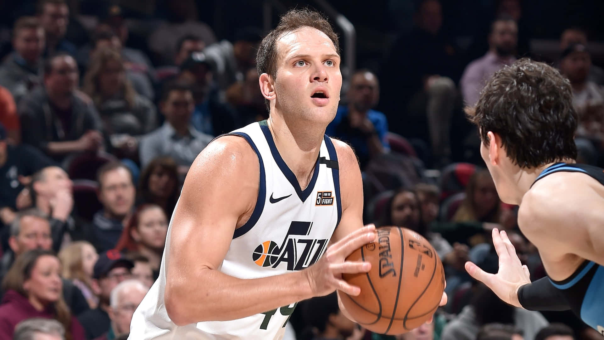 Bojan Bogdanovic Nba League Utah Jazz Background