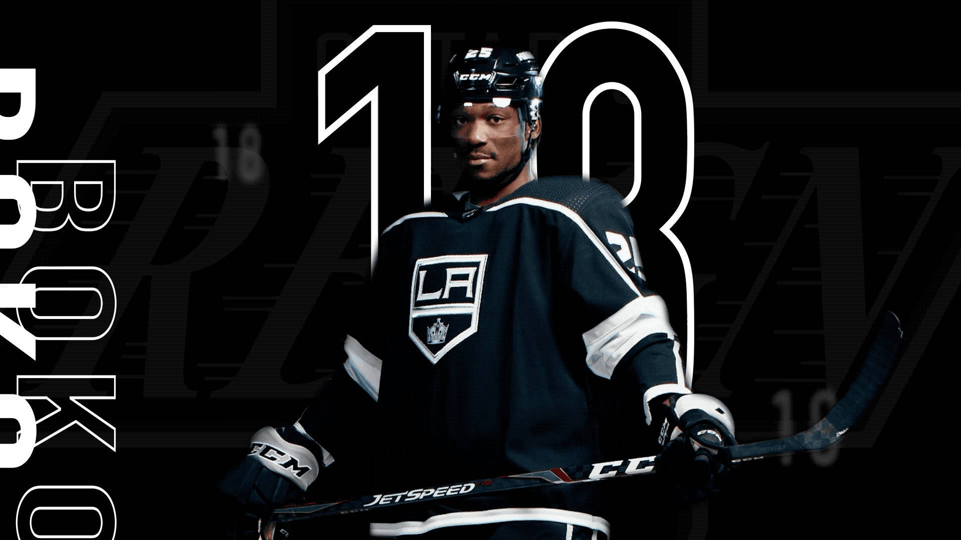 Bokondji Imama Los Angeles Kings Background