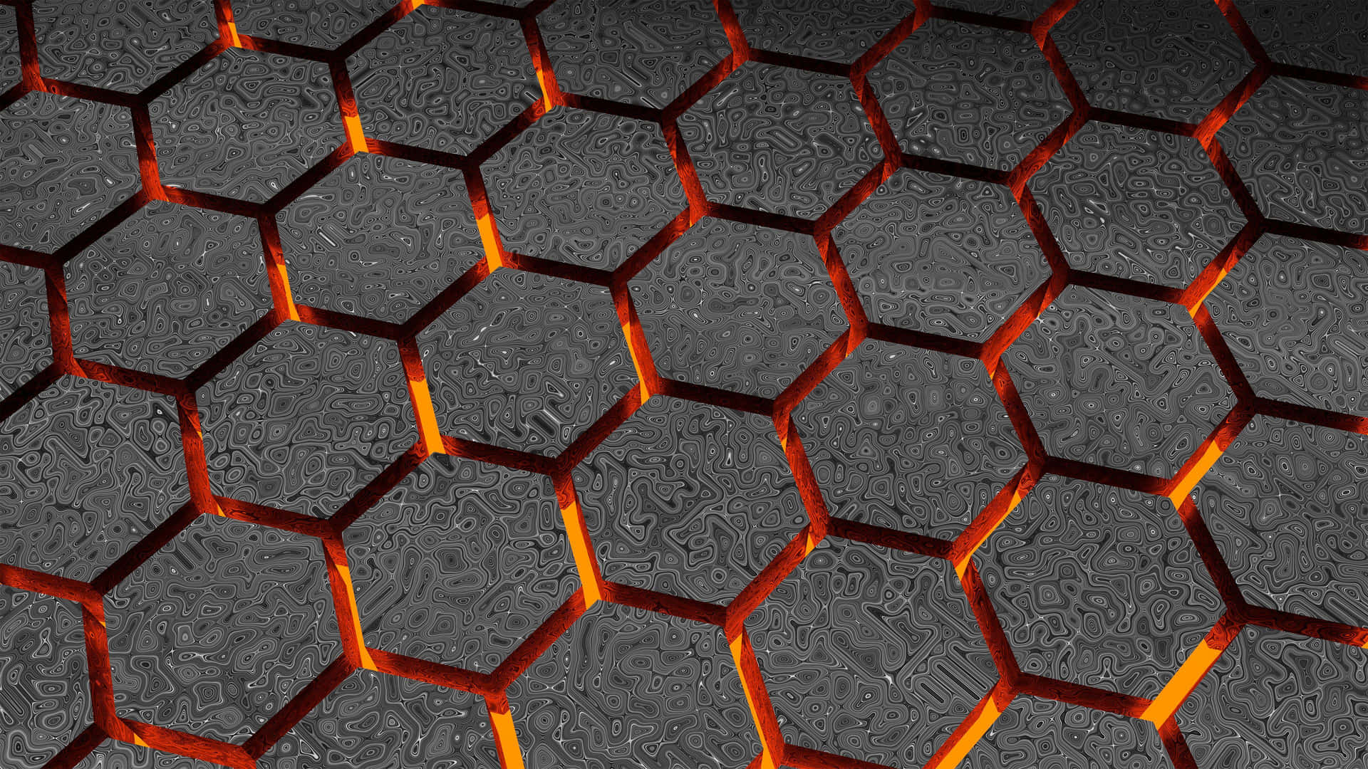 Bold 4k Hexagon Pattern Background