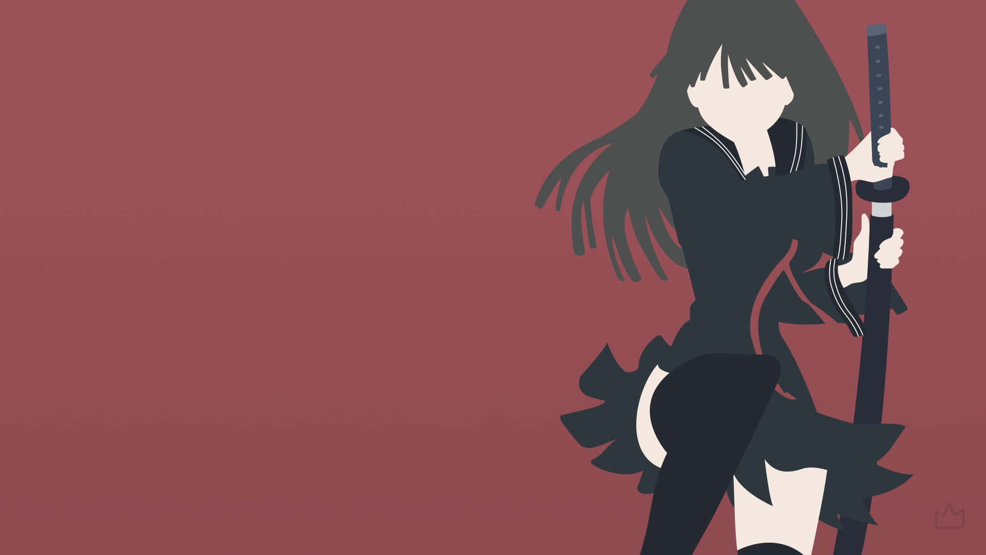 Bold And Beautiful Red And Black Anime