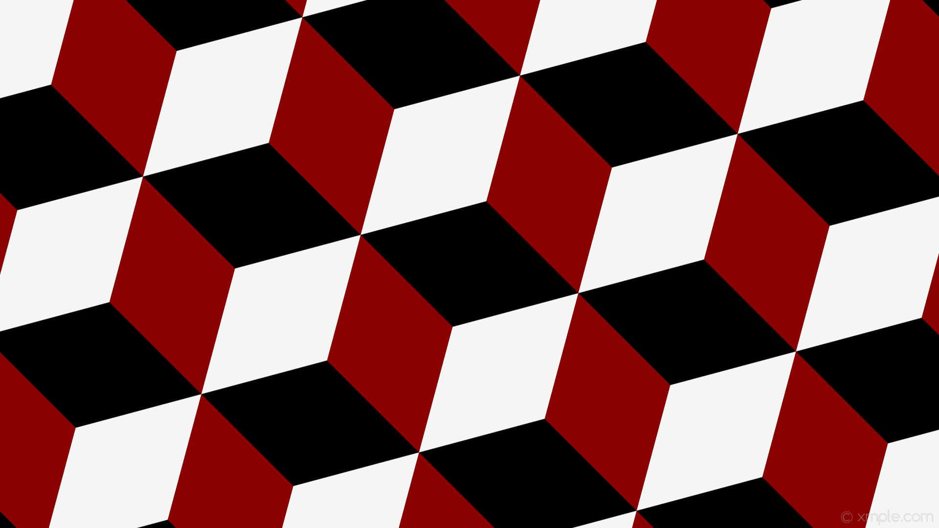 Bold And Contemporary Black, White And Red Abstract Art Background