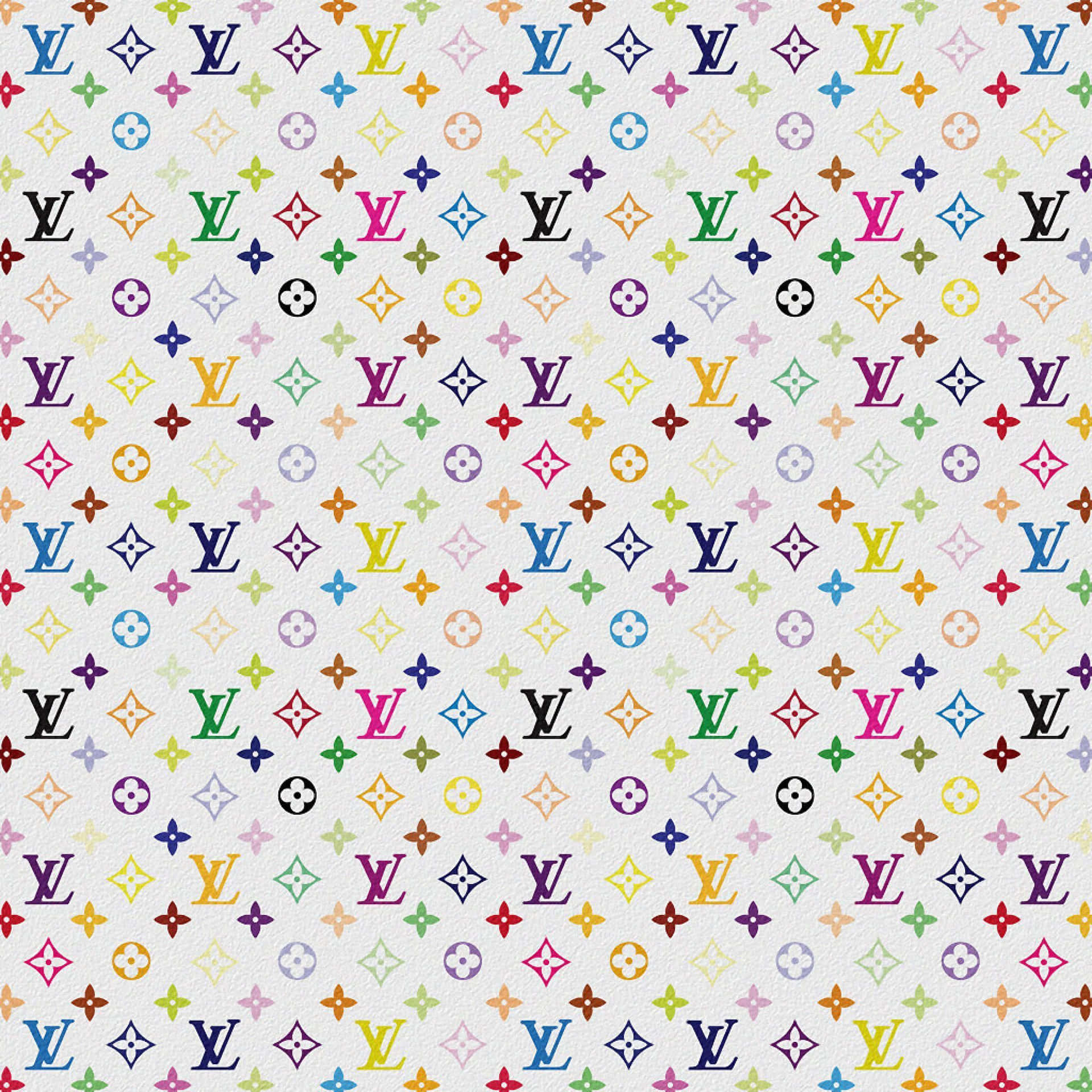 Bold And Luxurious Louis Vuitton Print Background