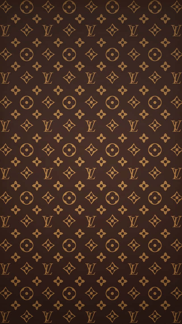 Bold And Stylish Louis Vuitton Pattern Background