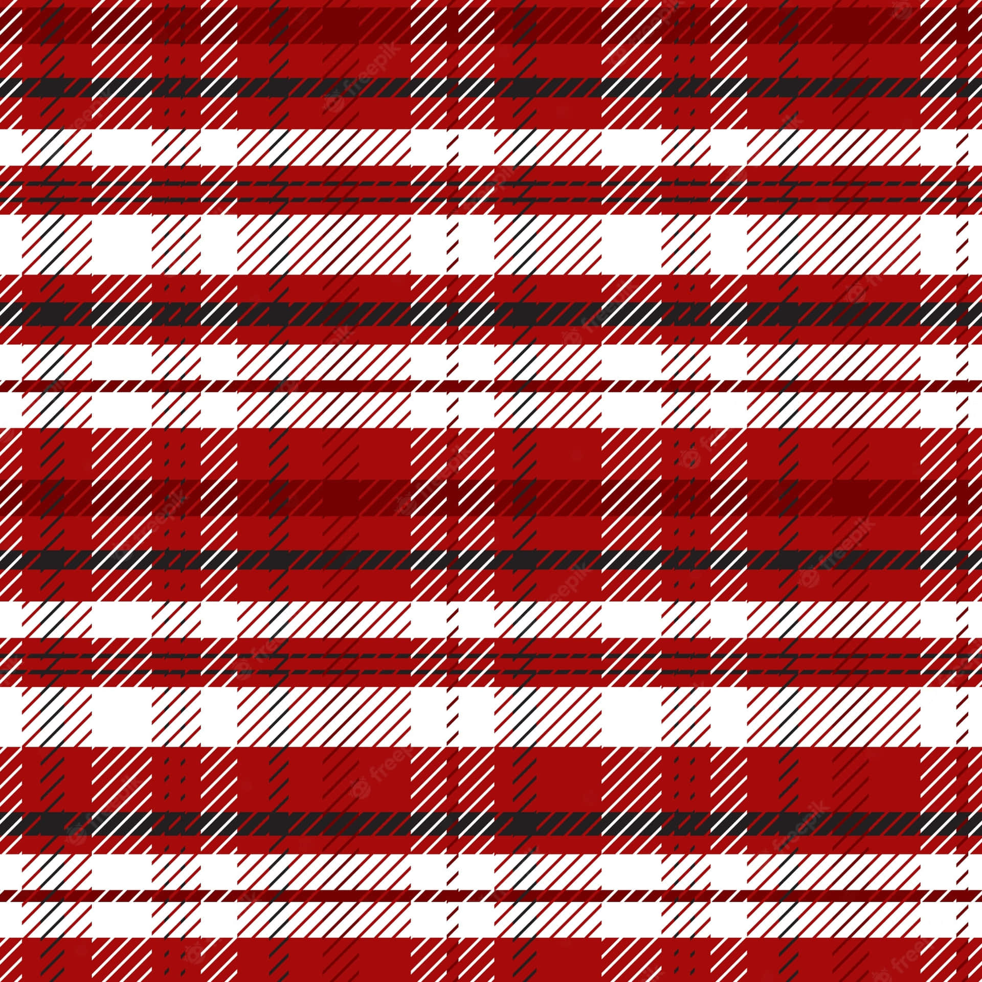 Bold And Timeless, This Classic Black And Red Plaid Pattern Is Perfect For All Occasions. Background