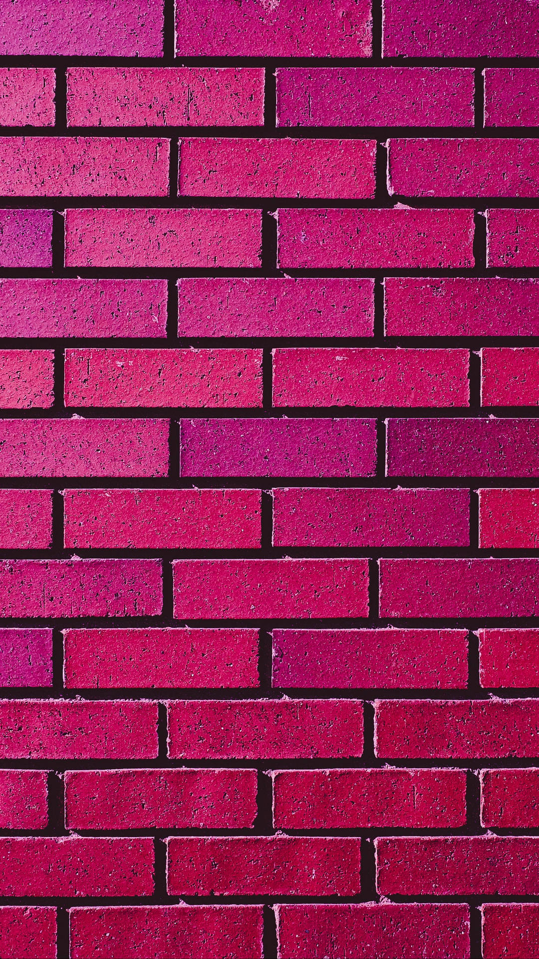 Bold Magenta Brick Texture Background