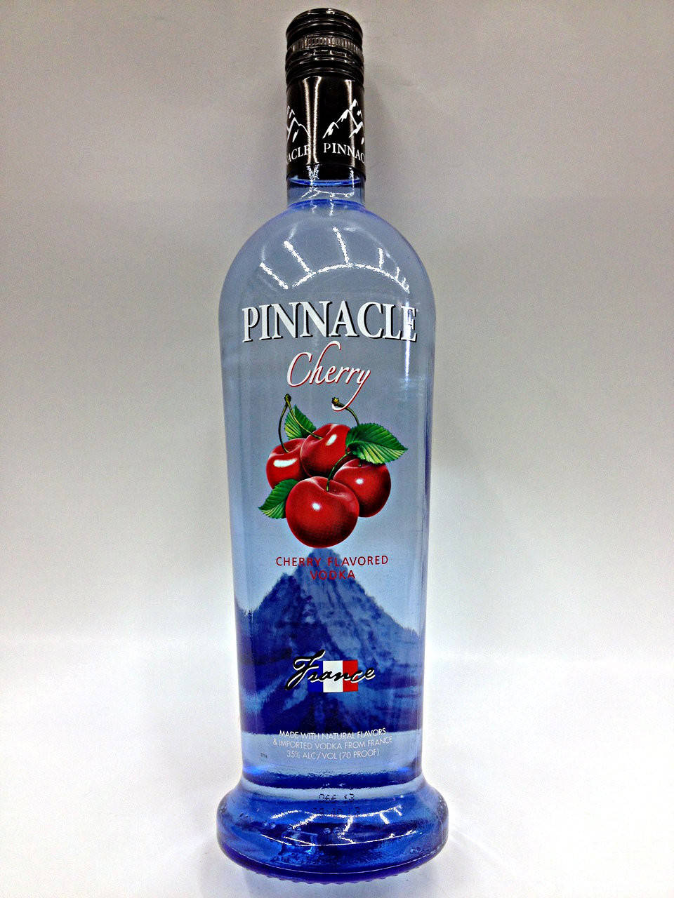 Bold Taste Of Pinnacle Cherry Vodka Background