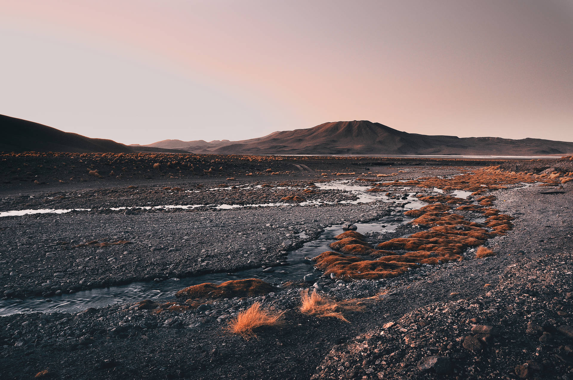 Bolivia Desert Salt Flats Background