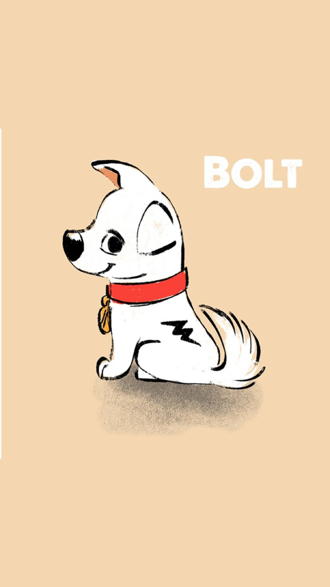 Bolt Cartoon Dog
