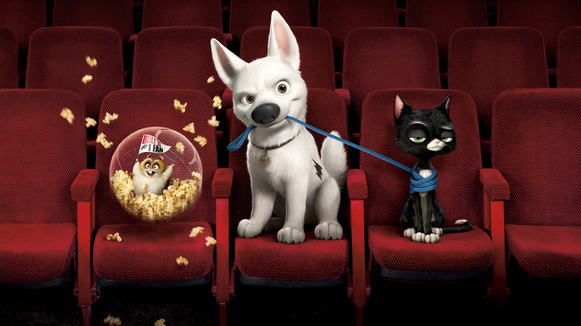 Bolt With Friends In Cinema