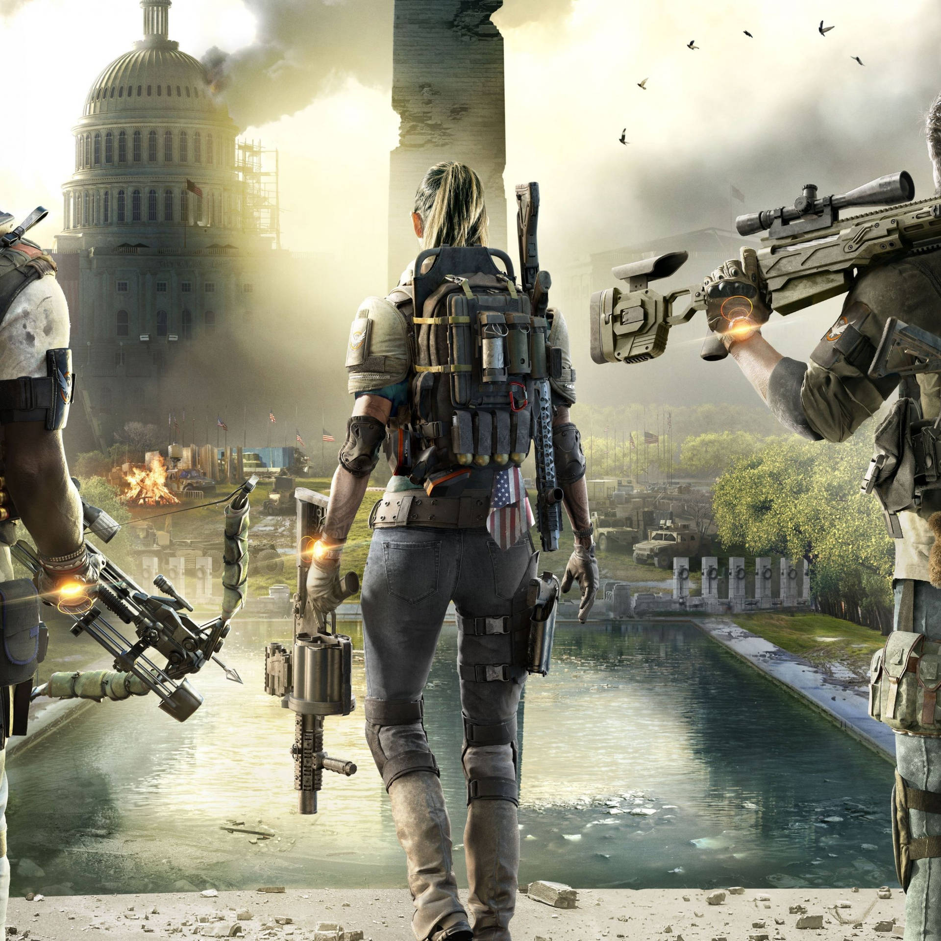 Bomb Attack The Division 2 Background
