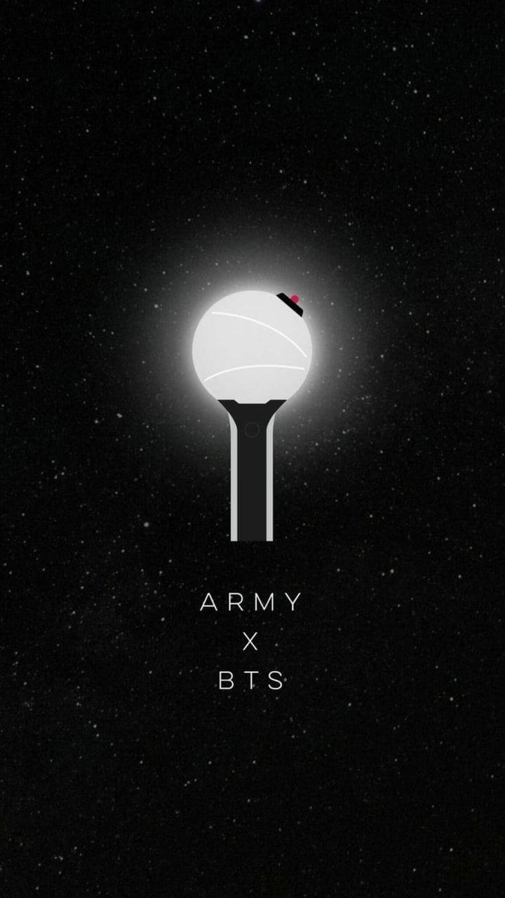 Bomb Light Stick Bts Army Girl Background