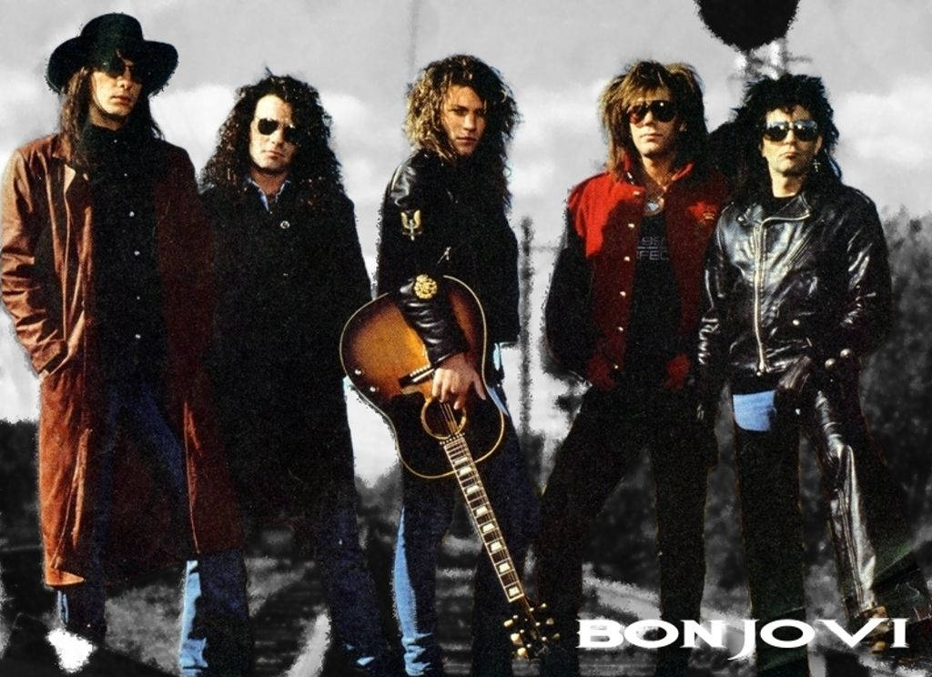Bon Jovi - Rare Tracks Volume 3 And 4 Album Art Background