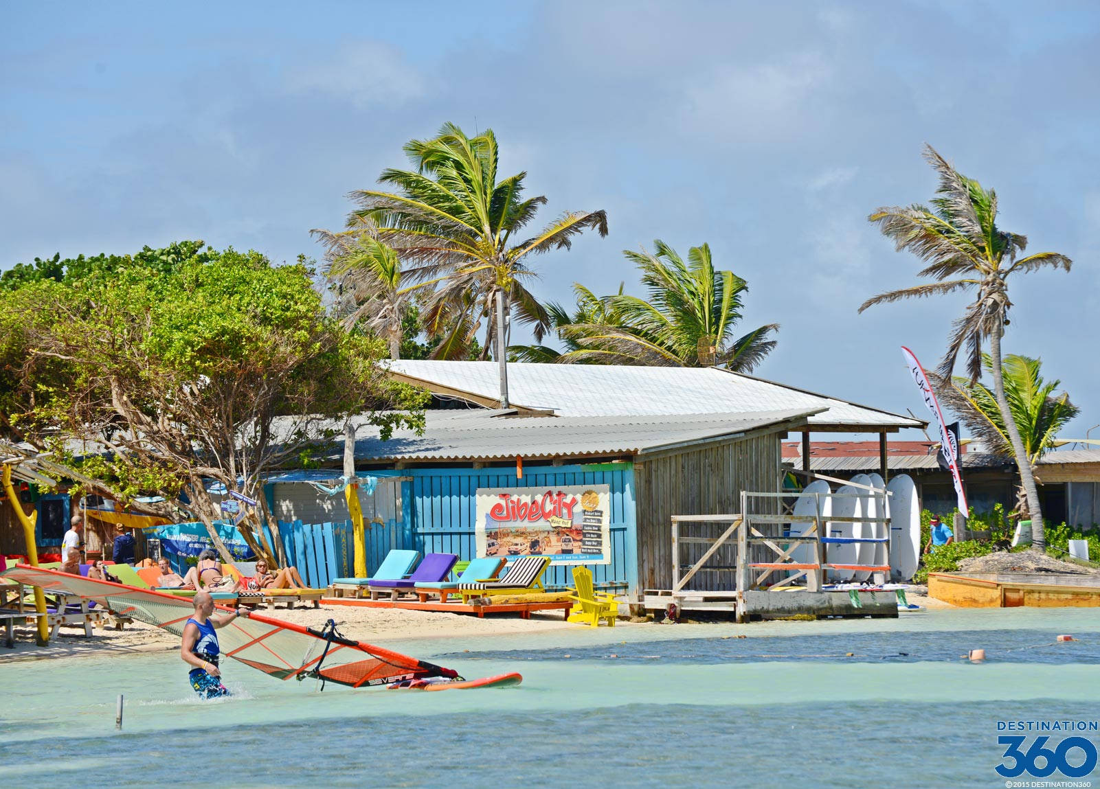 Bonaire Lac Bay Background