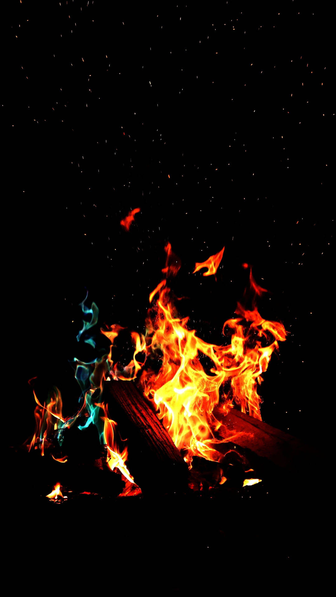 Bonfire 4k Ultra Hd Dark Phone Background