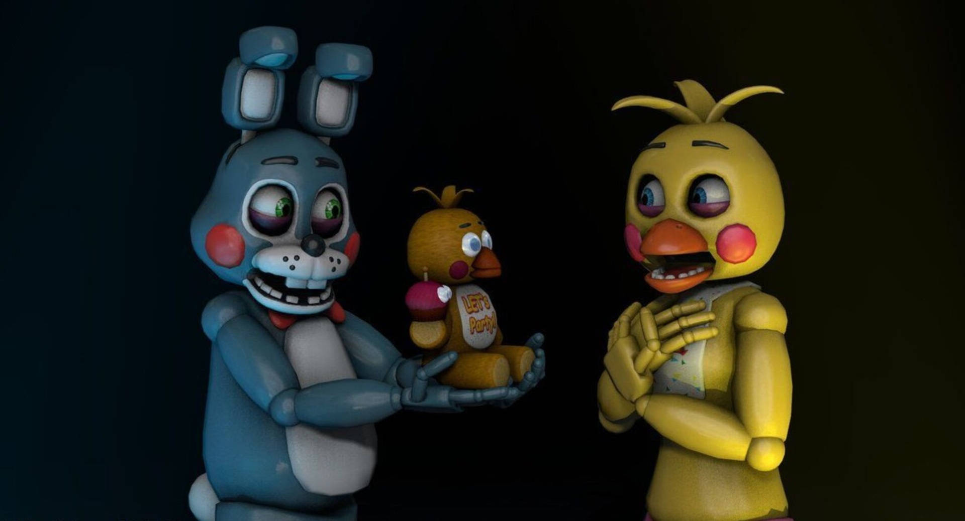 Bonnie And Chica Fnaf Background
