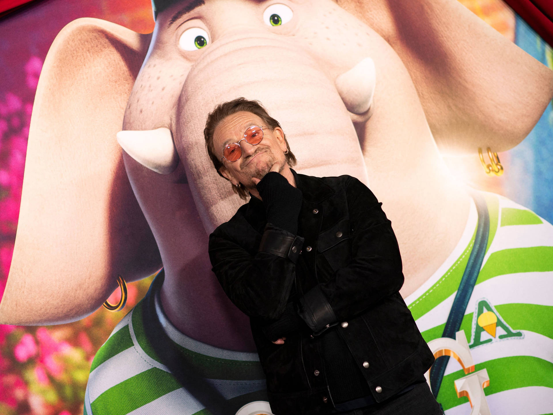 Bono Lending His Voice For The Animated Movie Sing 2 Background