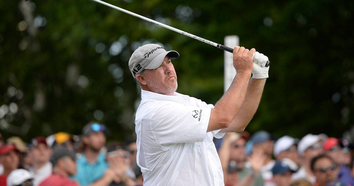 Boo Weekley In White Background