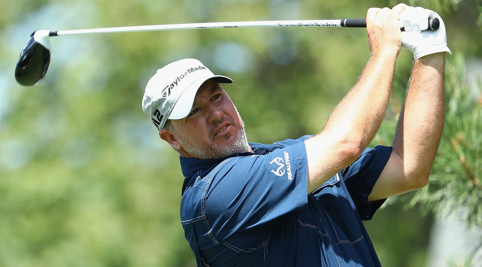 Boo Weekley Post-swing Background