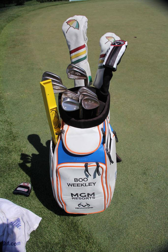 Boo Weekley's Golf Bag Background