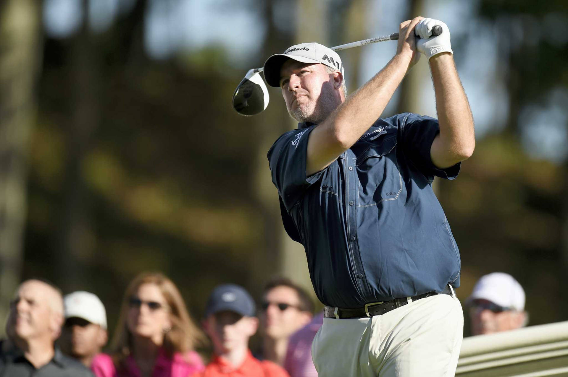 Boo Weekley With Audience Background